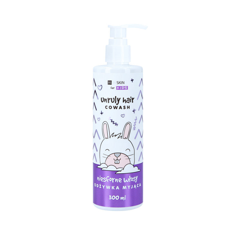 HISKIN FOR KIDS UNRULY HAIR Čistící kondicionér pro nepoddajné vlasy 300 ml