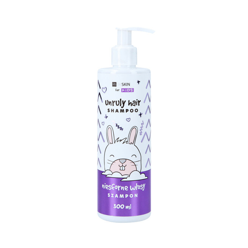 HISKIN FOR KIDS UNRULY HAIR Shampoing pour cheveux indisciplinés 300 ml