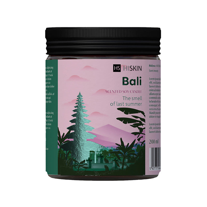 HISKIN HOME BON VOYAGE Bali sójová svíčka 200 ml