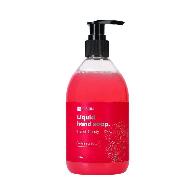 HISKIN HOME PARFUME COLLECTION Savon pour les mains French Candy 400 ml