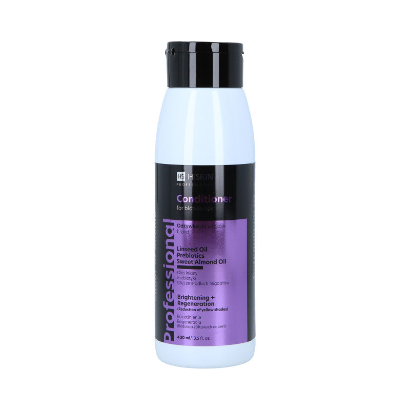 HISKIN PROFESSIONAL Après-shampoing pour cheveux blonds 400 ml