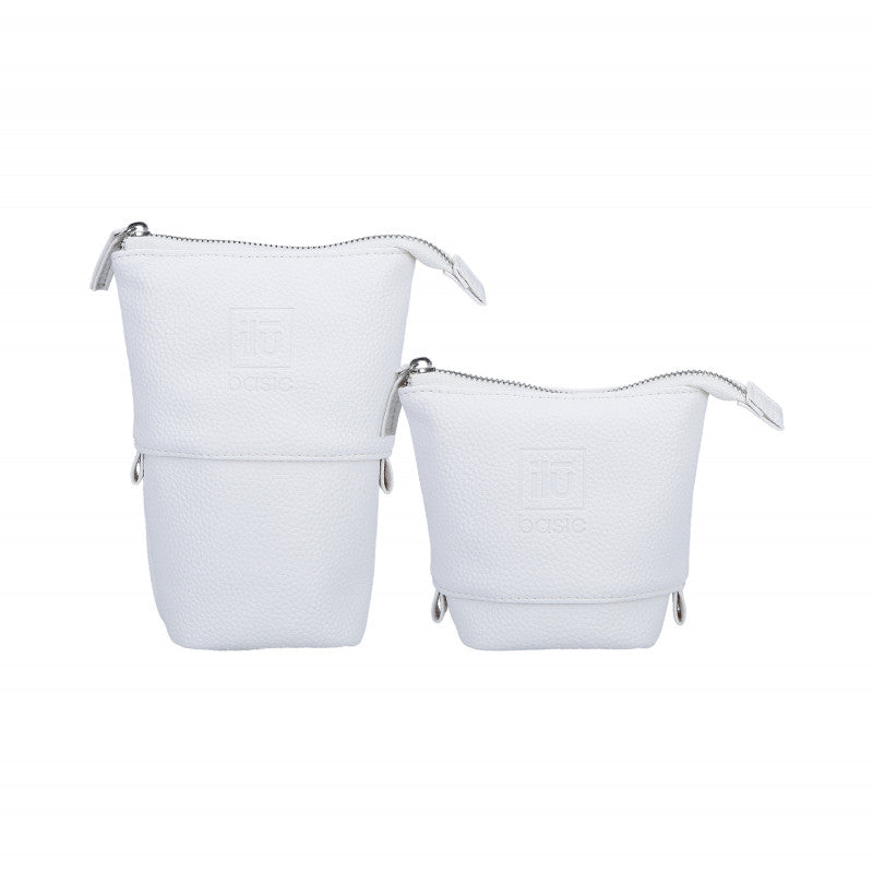 ilū basic Set di 11 pennelli trucco + astuccio, Multicolore #3