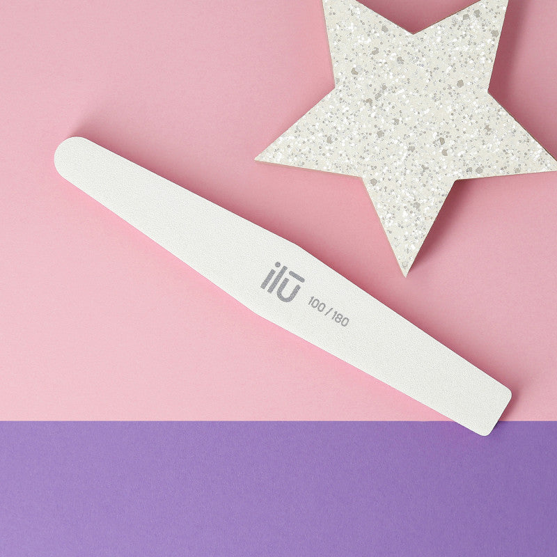 ilū 2in1 Trapezform Nagelfeile Und Polierfeile, Körnung 180/100 #5