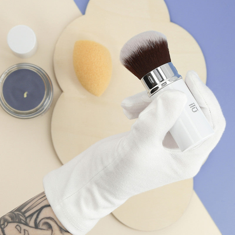 ilū Less Is More Set Di Pennelli Trucco Viso Makeup Professionale Spugnetta make up 2 Pezzi #5