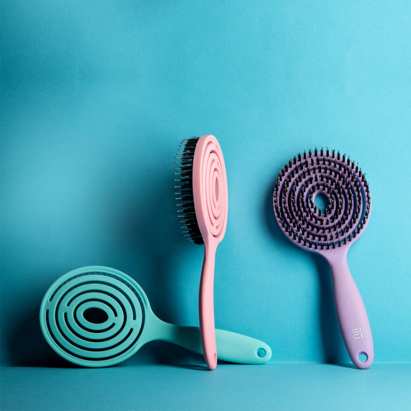 ilū Lollipop Candy 3 Teilig Haarbürsten Set Zum Entwirren des Haars #5