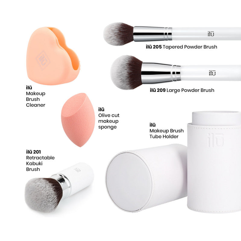 ilū Orange Is The Happiest Color - Set de pinceaux à maquillage #3