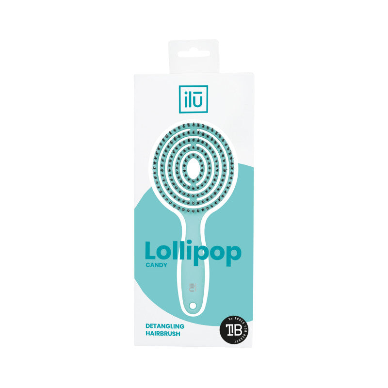 ilū Lollipop Candy Haarbürste, Türkis