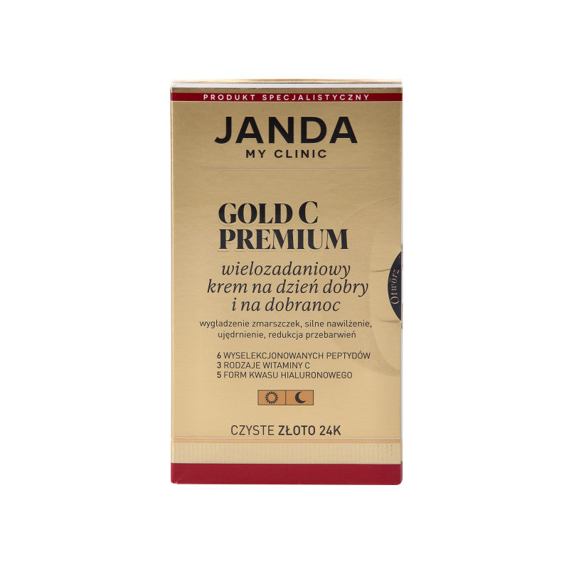 JANDA MY CLINIC GOLD C PREMIUM Víceúčelový denní a noční krém 50 ml