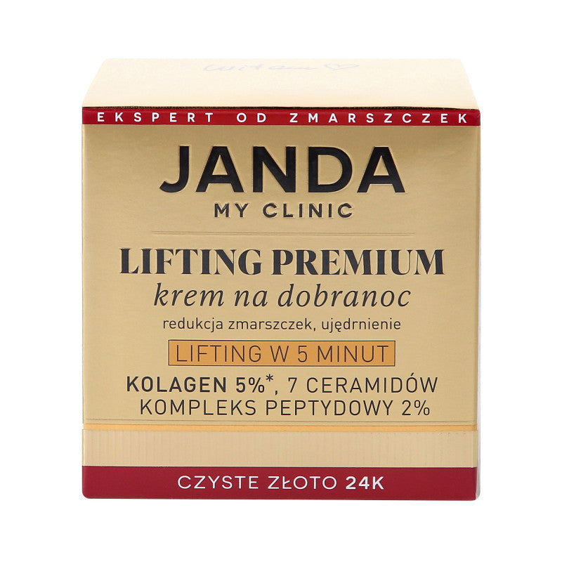 JANDA MY CLINIC LIFTING PREMIUM Liftingový krém před spaním 50 ml