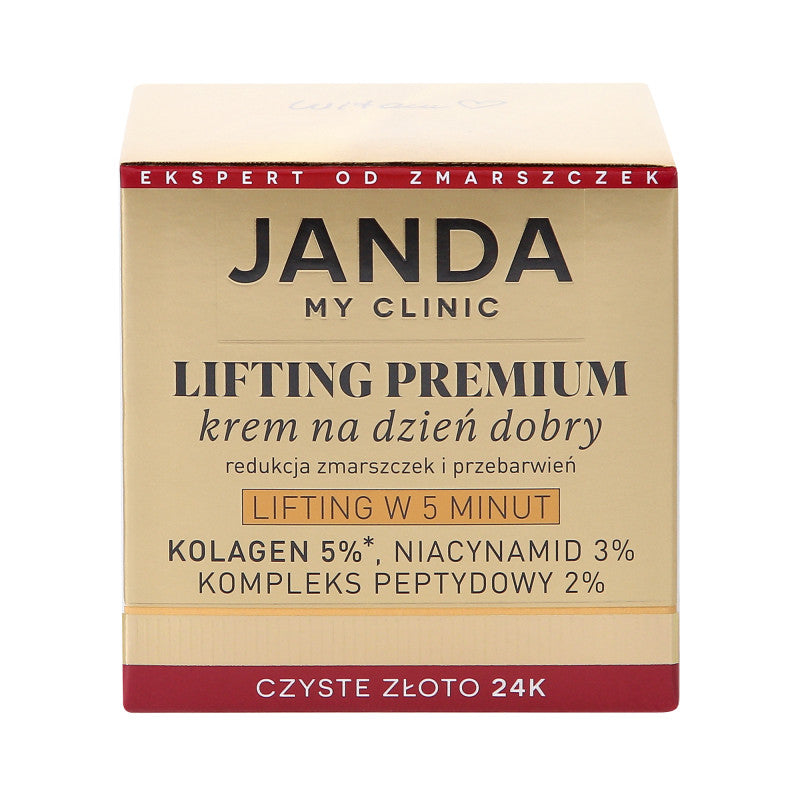 JANDA MY CLINIC LIFTING PREMIUM Liftingový krém na dobré ráno 50 ml