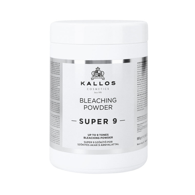 KALLOS KJMN BLEACHING POWDER SUPER 9 Rozjaśniacz do włosów 500 ml