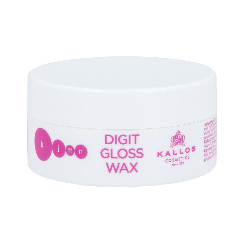 KALLOS KJMN DIGIT GLOSS WAX Żelowy wosk do stylizacji i nabłyszczania włosów 100 ml