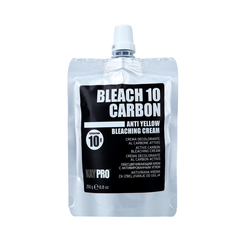 KAYPRO BLEACH 10 CARBON Rozjaśniacz w kremie z węglem aktywnym 250 g