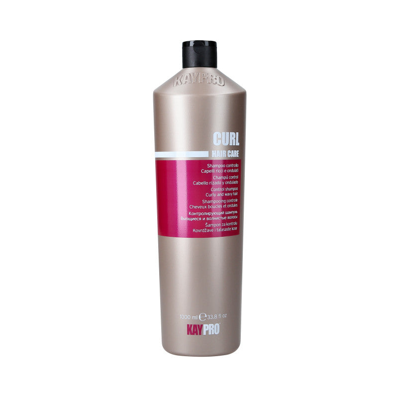 KAYPRO CURL Shampooing Disciplinant pour Cheveux Bouclés 1000 ml