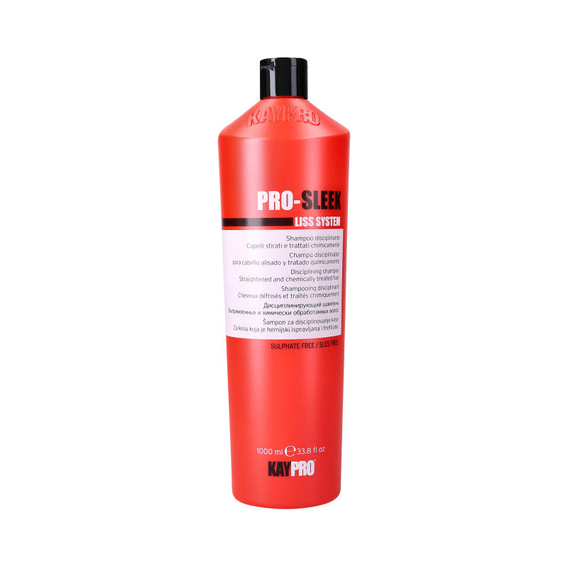 KAYPRO PRO-SLEEK  Wygładzający szampon do włosów bez SLS 1000 ml