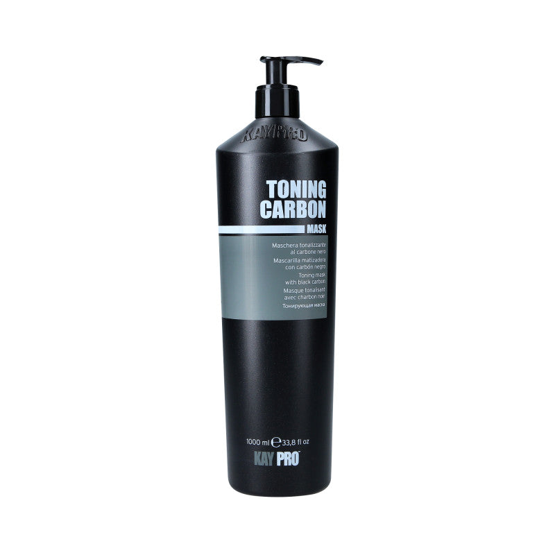 KAYPRO TONING CARBON Masque hydratant pour cheveux blonds qui neutralise les tons jaunes 1000 ml