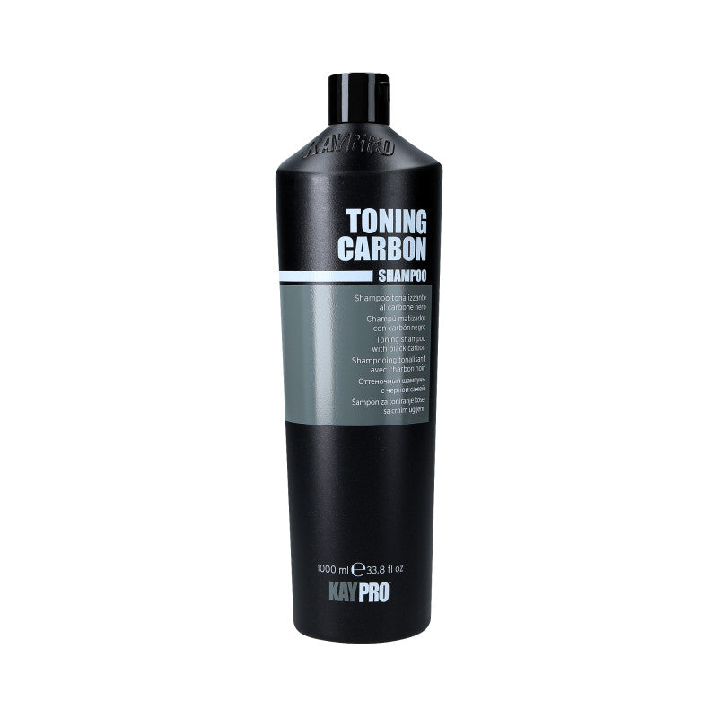 KAYPRO TONING CARBON Szampon do włosów blond neutralizujący żółte refleksy 1000 ml