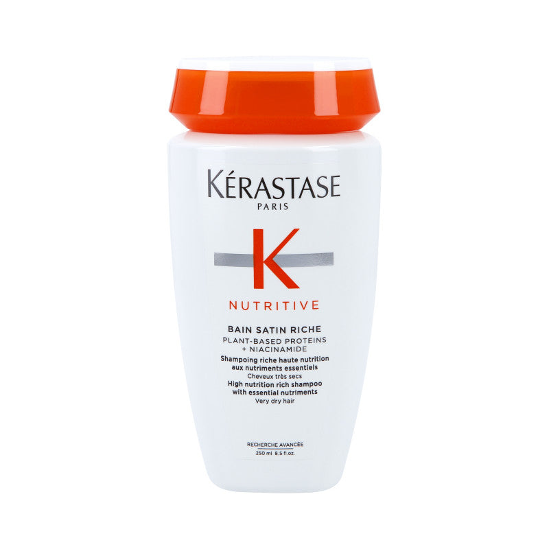 KÉRASTASE NUTRITIVE BAIN SATIN RICHE Wzbogacona kąpiel odżywcza do włosów bardzo suchych, normalnych i grubych 250 ml