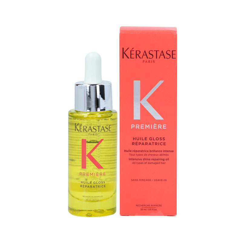 KÉRASTASE PREMIÉRE HUILE GLOSS Glanzgebendes Regenerationsöl für strapaziertes Haar 30ml