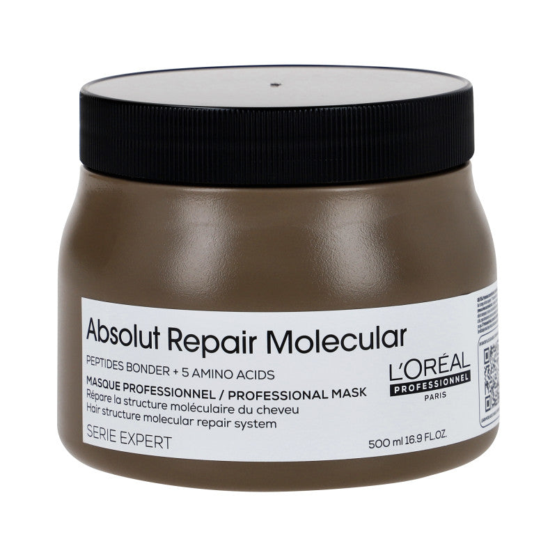 L'OREAL PROFESSIONNEL ABSOLUT REPAIR MOLECULAR Intensiv regenerierende Haarmaske 500 ml