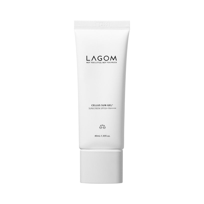LAGOM CELLUS SUN GEL+ SPF50+, PA++++ Feuchtigkeitsspendendes Sonnenschutzgel für täglichen Schutz 40 ml