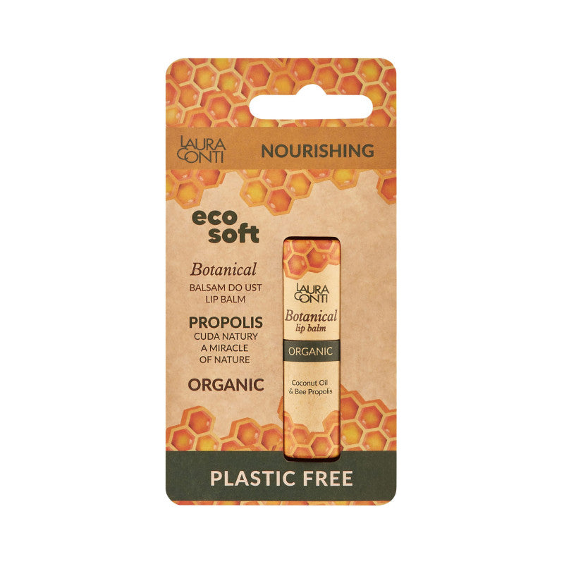 LAURA CONTI ECOSOFT BOTANICAL Přírodní balzám na rty s propolisem 7,2 ml