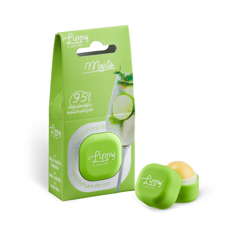 LAURA CONTI LIPPY DAY DRINKS Mega hydratační gel na rty Mojito 6,3 ml