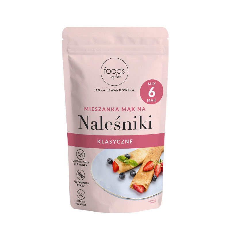 FOODS BY ANN Mieszanka mąk, bez pszenicy, na bezglutenowe naleśniki 200 g
