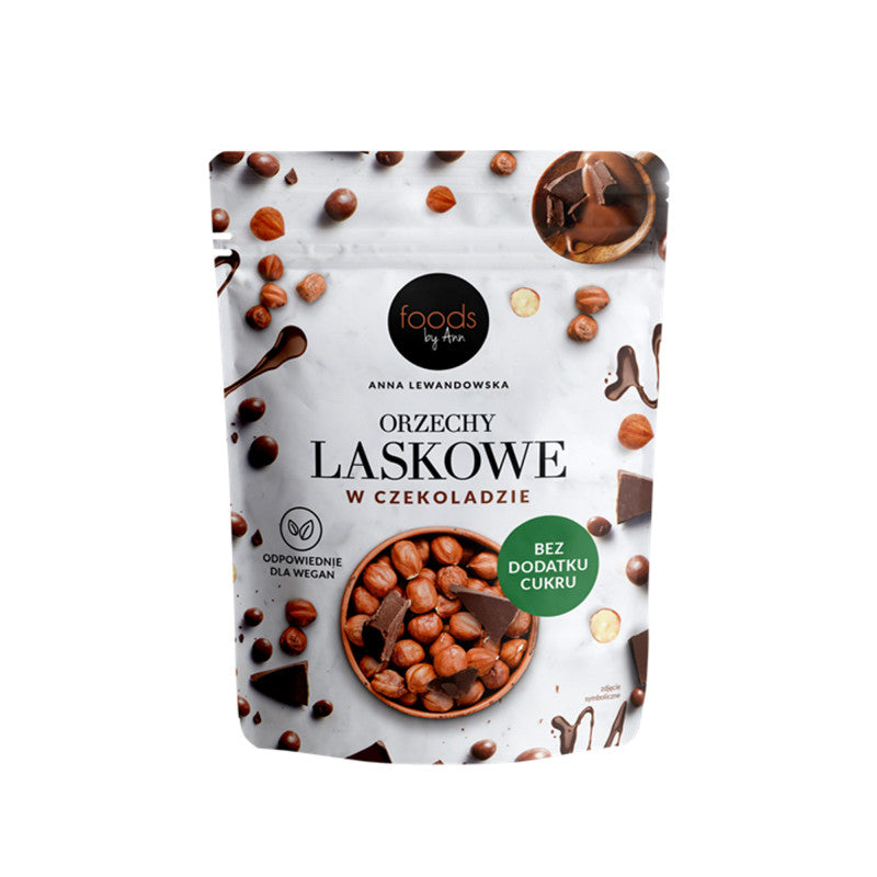 FOODS BY ANN Orzech laskowy w czekoladzie 75 g