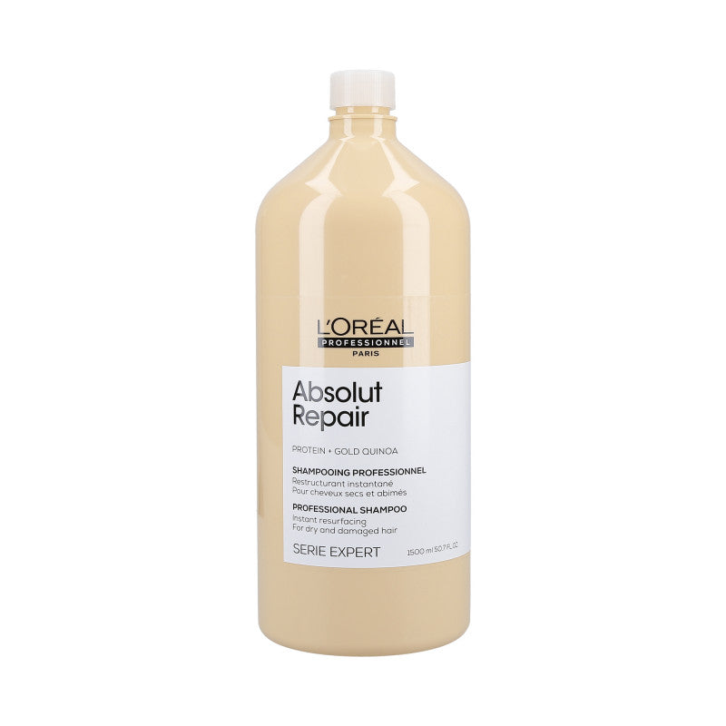 L'OREAL PROFESSIONNEL ABSOLUT REPAIR Shampoo Rigenerante Quinoa+Proteine Oro 1500 ml