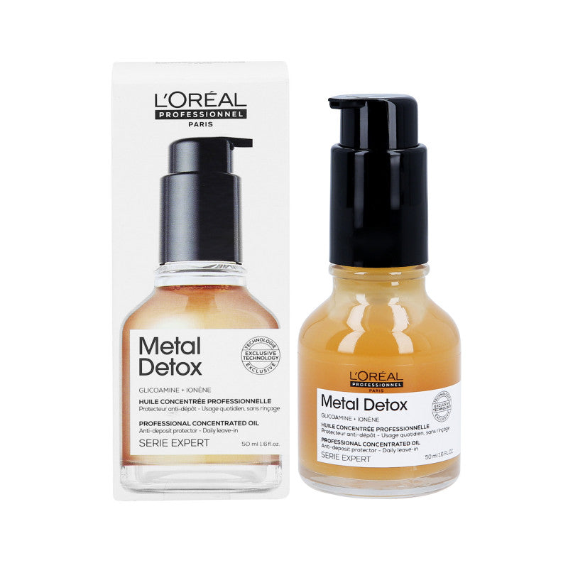 L'OREAL PROFESSIONNEL METAL DETOX Konzentriertes Haarschutzöl 50 ml