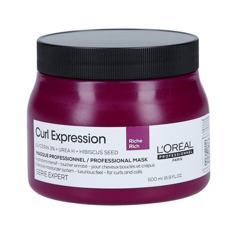 L'OREAL PROFESSIONNEL SERIE EXPERT CURL EXPRESSION RICH Masque hydratant intensément pour cheveux bouclés 500 ml
