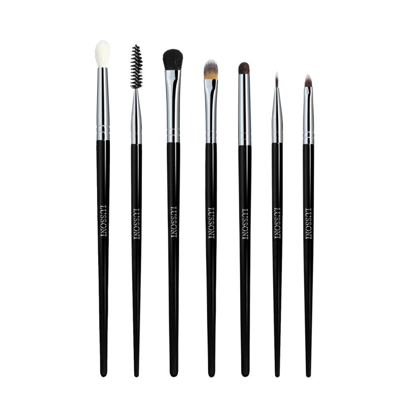 LUSSONI Eye Catching - 7 Pezzi Set Pennelli Makeup Professionale