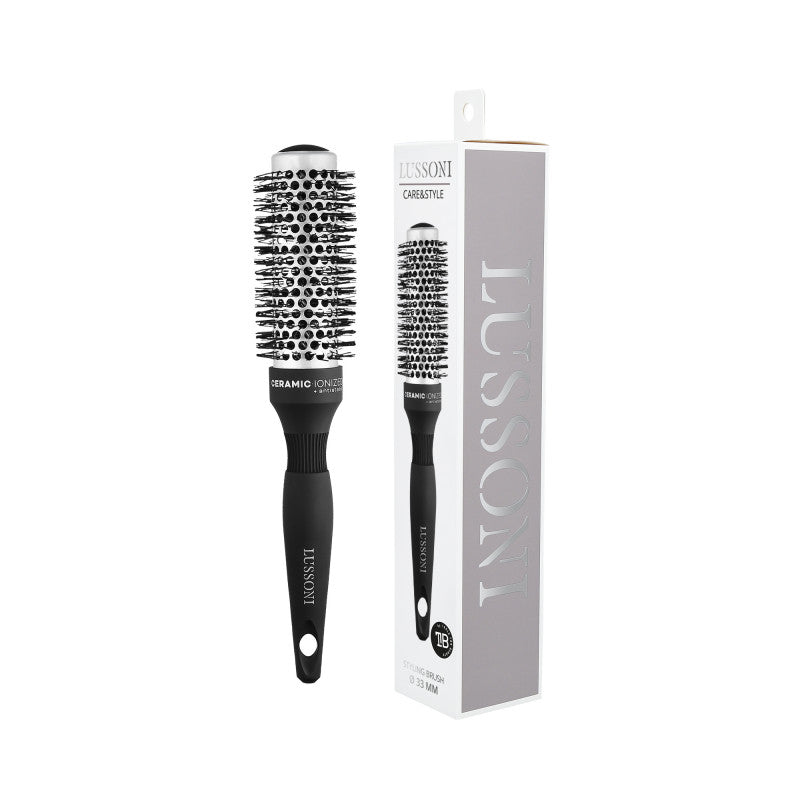 LUSSONI Care&Style Brosse à Cheveux, Ø 33 mm