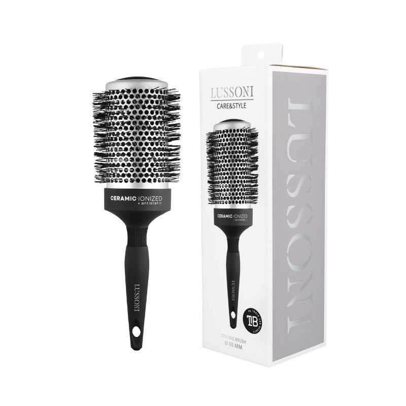 LUSSONI Care&Style Brosse à Cheveux, Ø 65 mm