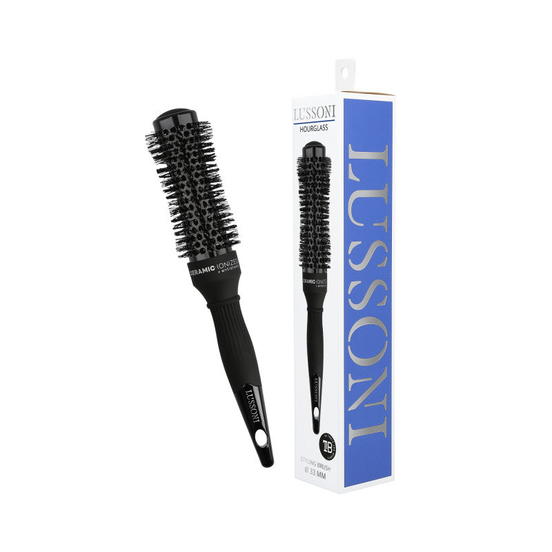 LUSSONI Hourglass Styling Brosse, Ø 33 mm