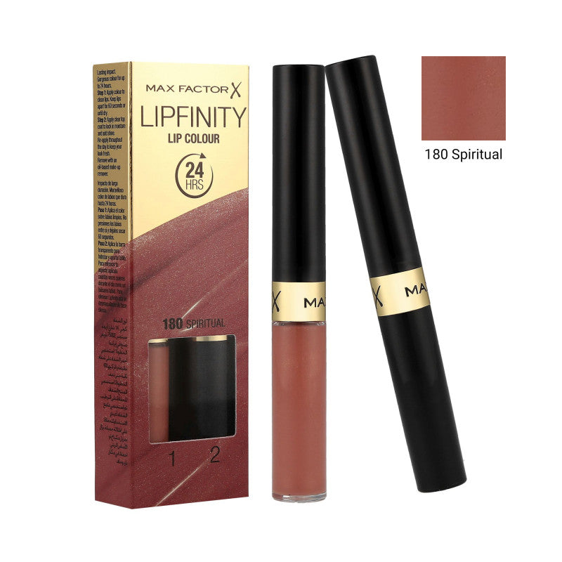 MAX FACTOR LIPFINITY Trwała pomadka do ust 2w1 180 Spiritual 2,3 ml+1,9 g