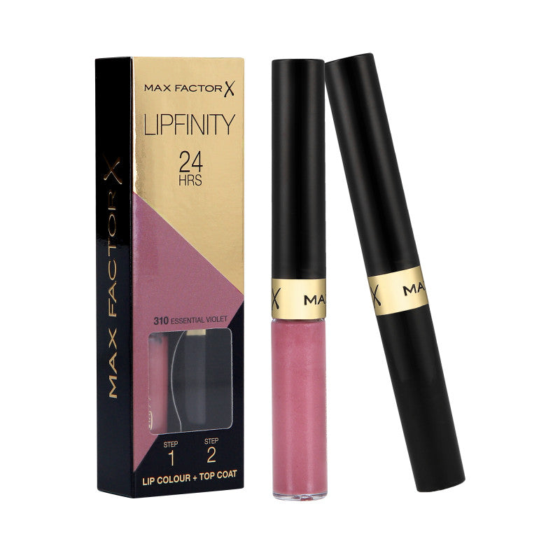 MAX FACTOR LIPFINITY Trwała pomadka do ust 2w1 310 Essential Violet 2,3 ml+1,9 g