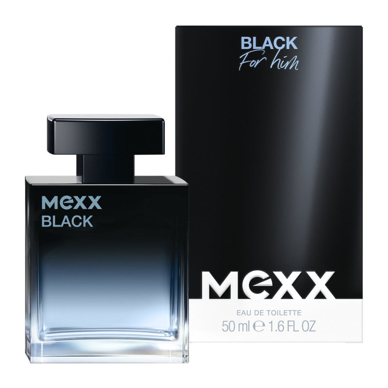 MEXX BLACK MAN Eau de Toilette per uomo 50 ml