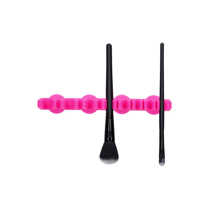 MIMO Silikon Make-up Pinsel Trockenständer, Pink #3
