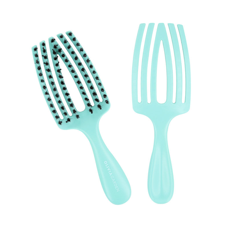 OLIVIA GARDEN FINGERBRUSH MINI CARE KIDS Spazzola per capelli per bambini Mint