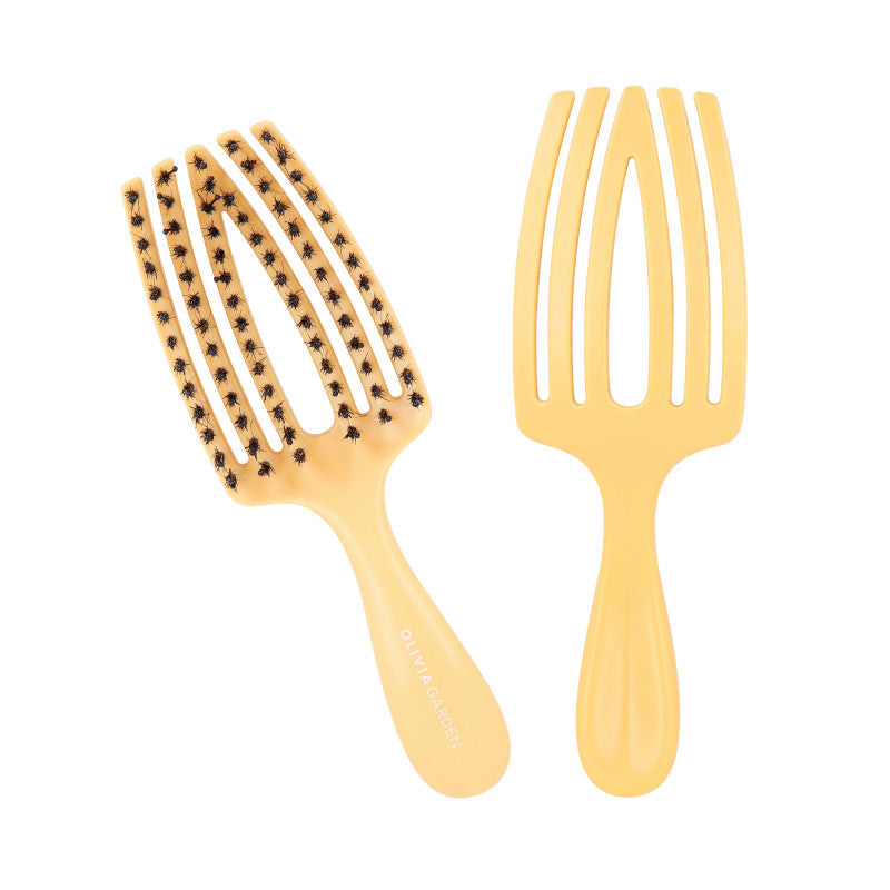 OLIVIA GARDEN FINGERBRUSH MINI CARE KIDS Spazzola per capelli per bambini Yellow