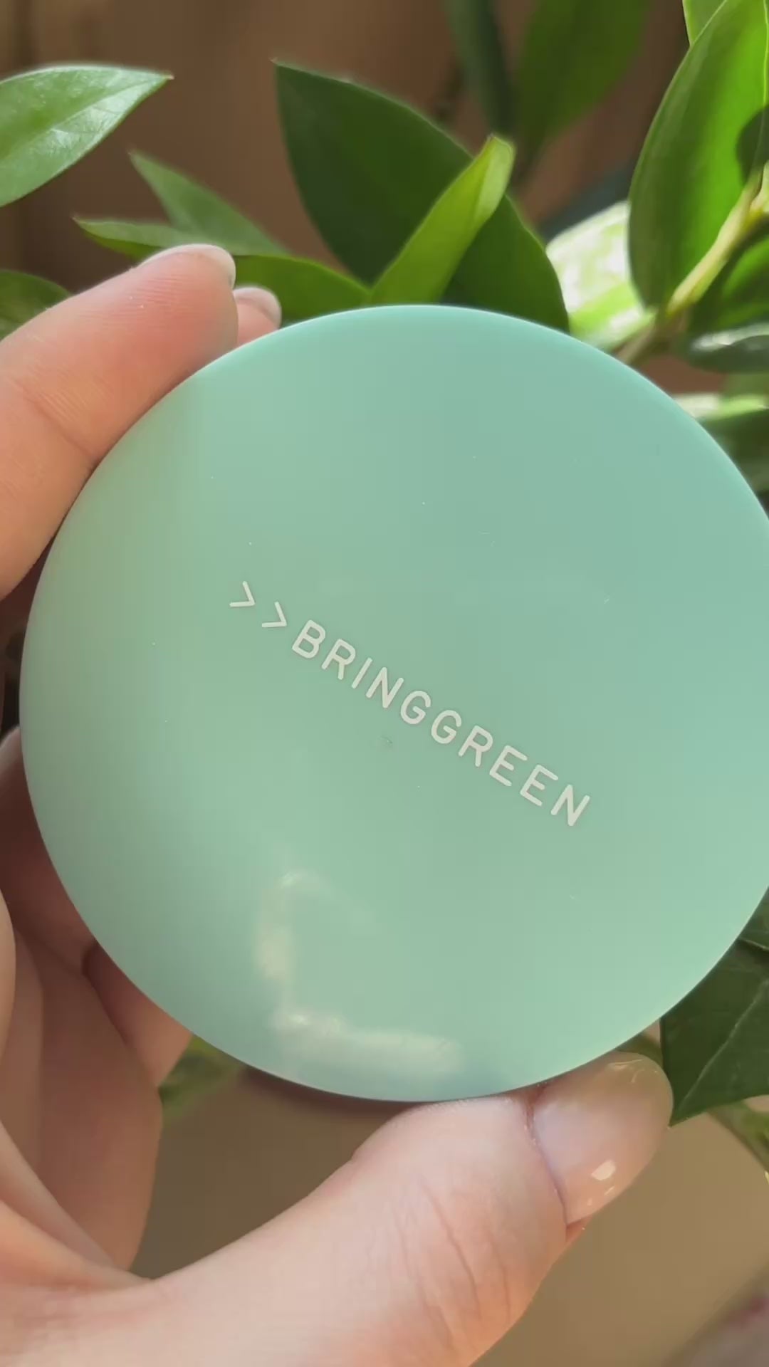 BRINGGREEN Tea Tree Cica Tone-up Sun Cushion SPF50+ PA++++ – Mineralisches Sonnenschutzkissen mit aufhellender Wirkung, 15 g #4