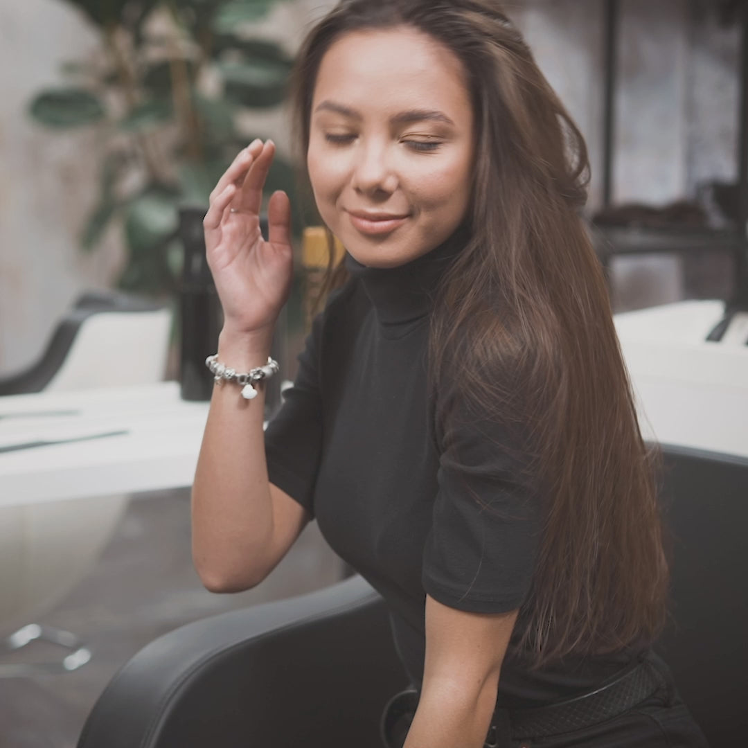 LUSSONI Labyrinth Groß Flexible Haarbürste Mit Natürlichen Wildschweinborsten #5