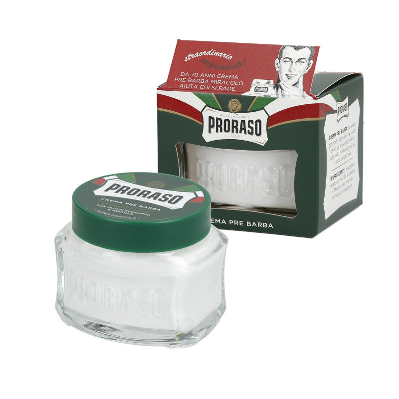 PRORASO GREEN Erfrischende Pre Shave Creme 100ml