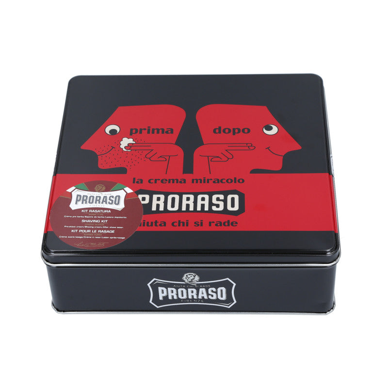 PRORASO RED VINTAGE PRIMADOPO Rasierkosmetik-Set