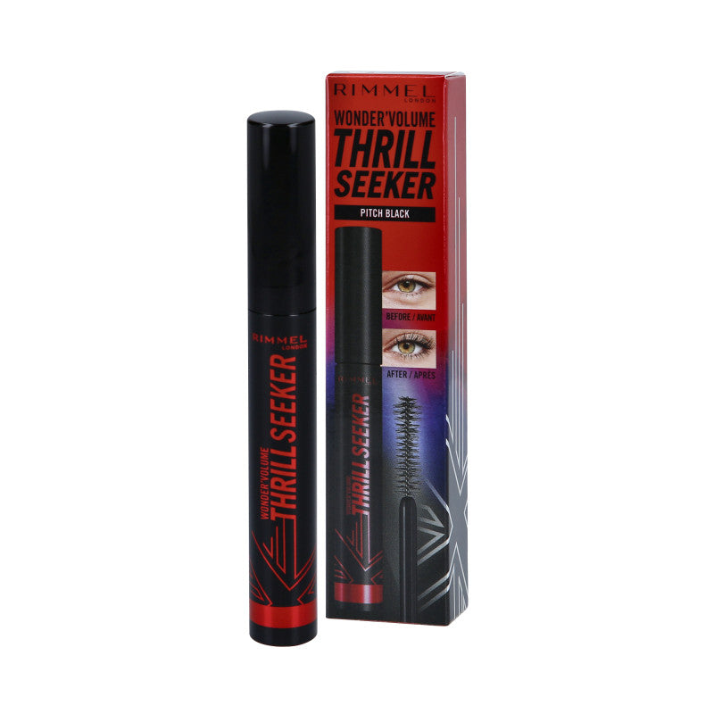RIMMEL VOLUME THRILL SEEKER Mascara Noir Pitch 8ml