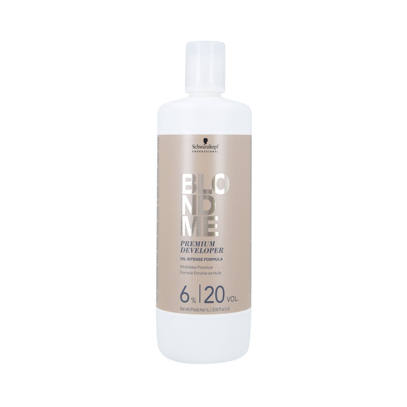 SCHWARZKOPF PROFESSIONAL BLONDME Huile Révélatrice Premium Oxydant Capillaire 6% 1000ml