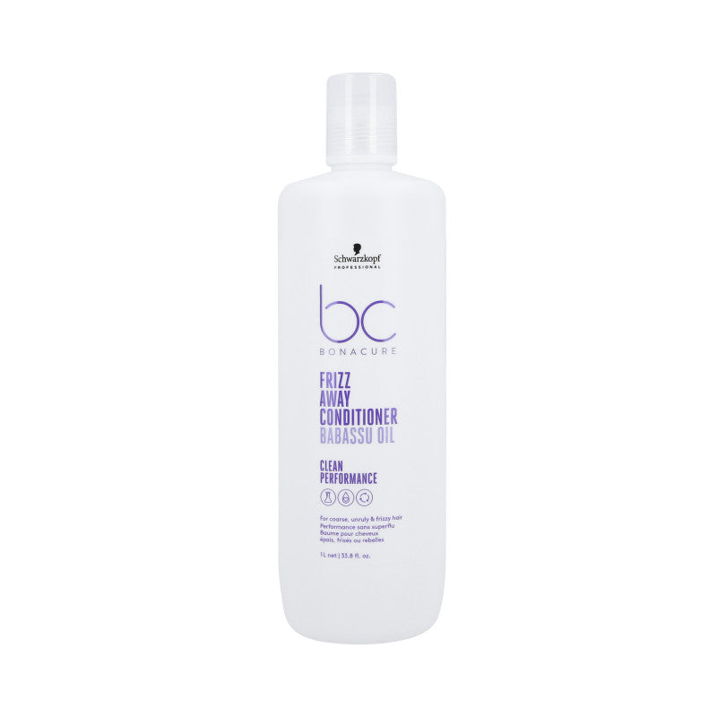 SCHWARZKOPF PROFESSIONAL BONACURE FRIZZ AWAY Balsamo lisciante per capelli crespi 1000ml