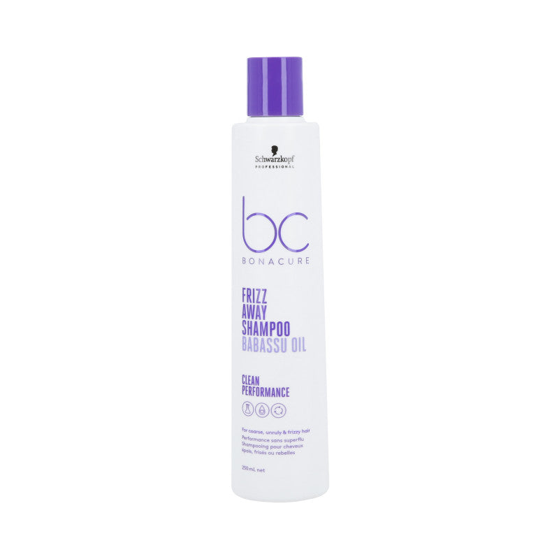 SCHWARZKOPF PROFESSIONAL BONACURE FRIZZ AWAY Shampoo lisciante per capelli crespi 250ml